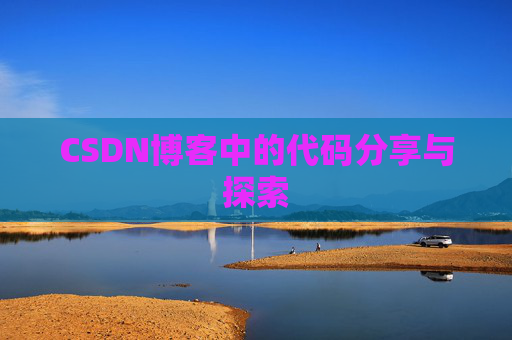CSDN博客中的代码分享与探索